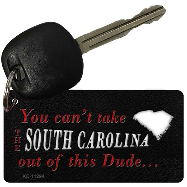 South Carolina Dude Novelty Metal Key Chain KC-11294