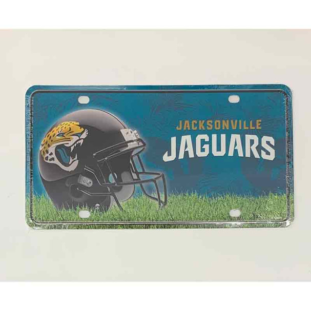 Jacksonville Jaguars Metal Novelty License Plate Tag LP-705