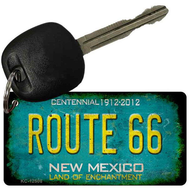 Route 66 New Mexico Novelty Metal Key Chain KC-12508