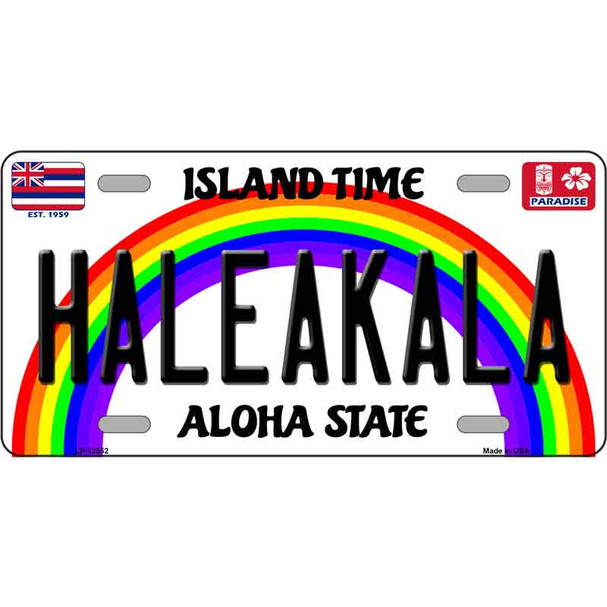 Haleakala Hawaii Novelty Metal License Plate