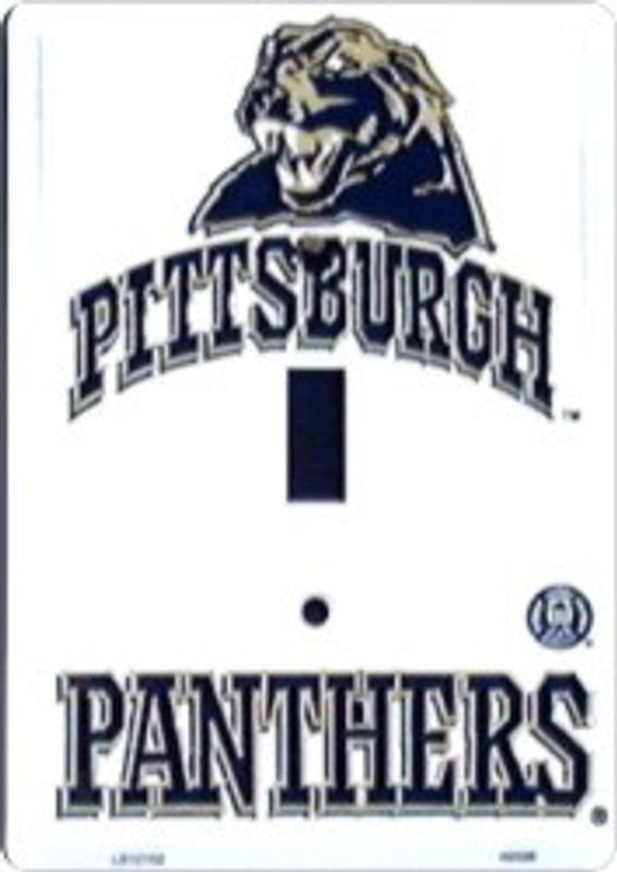 Pittsburgh Panthers Metal Novelty Light Switch Cover Plate