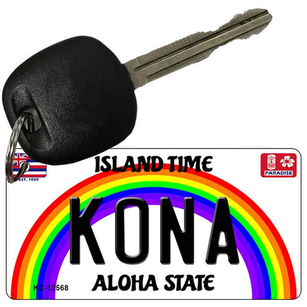 Kona Novelty Metal Key Chain KC-12568