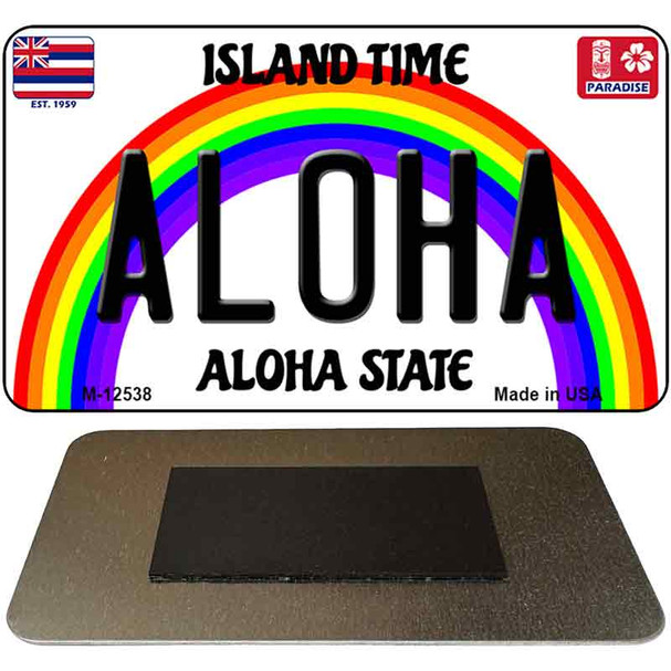 Aloha Novelty Metal Magnet M-12538