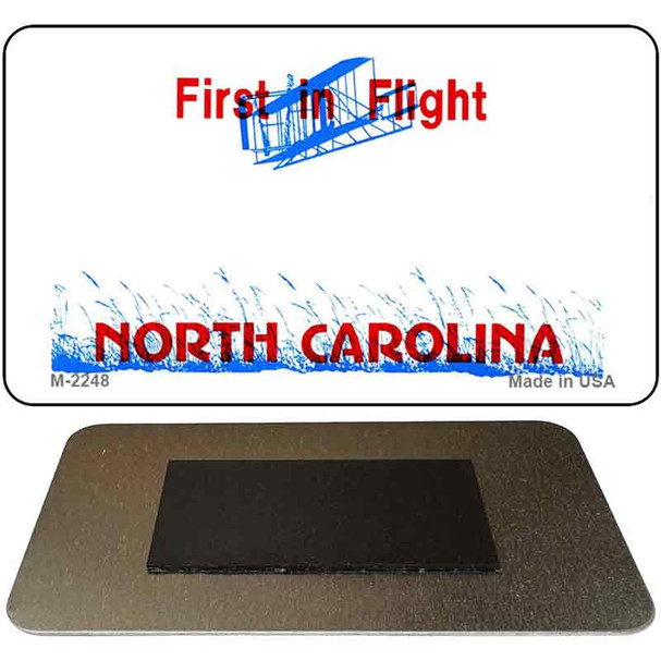North Carolina State Blank Novelty Metal Magnet M-2248