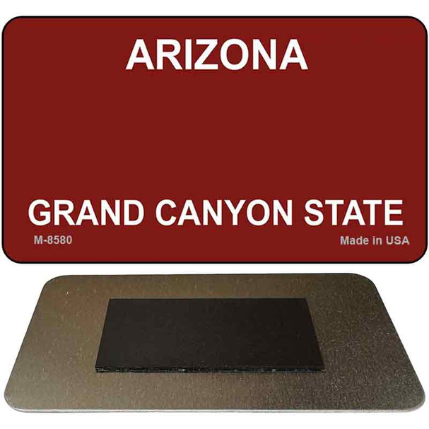 Arizona State Blank Novelty Metal Magnet M-8580