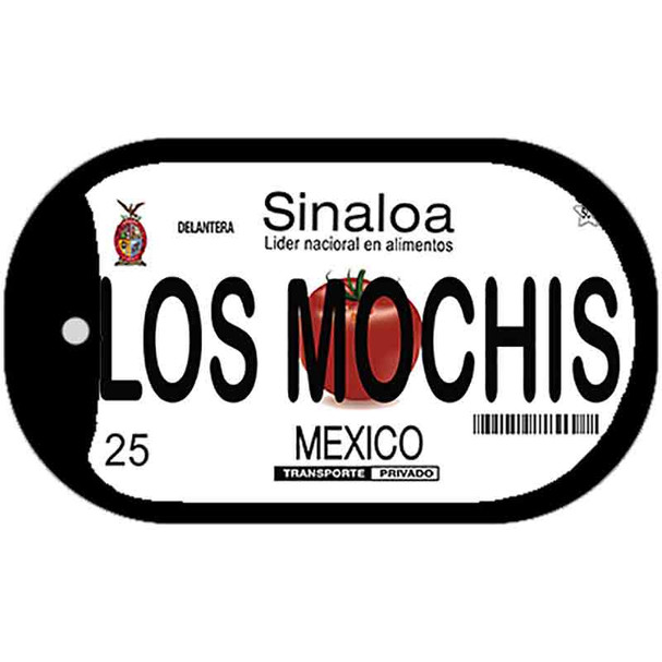 Los Mochis Mexico Novelty Metal Dog Tag Necklace DT-4822