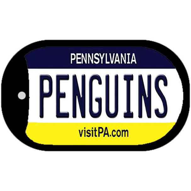 Penguins Pennsylvania Novelty Metal Dog Tag Necklace DT-2292