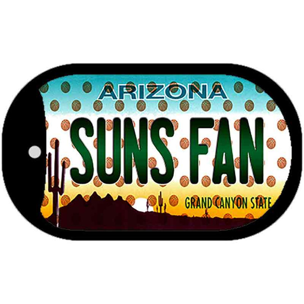 Suns Fan Arizona Novelty Metal Dog Tag Necklace DT-10871