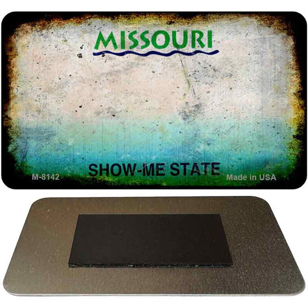 Missouri Rusty Blank Novelty Magnet M-8142