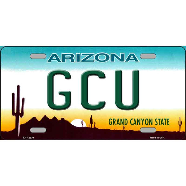 Grand Canyon Univ Novelty Metal License Plate