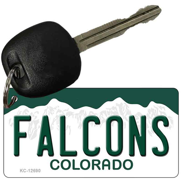 Falcons Novelty Metal Key Chain KC-12690