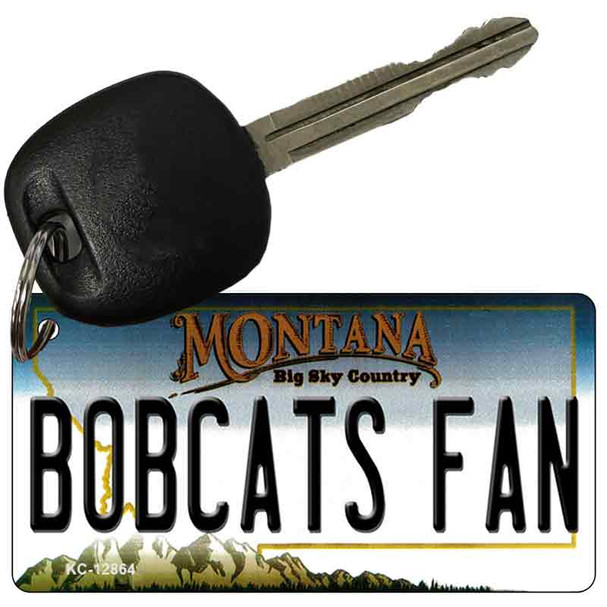 Montana State Novelty Metal Key Chain KC-12864