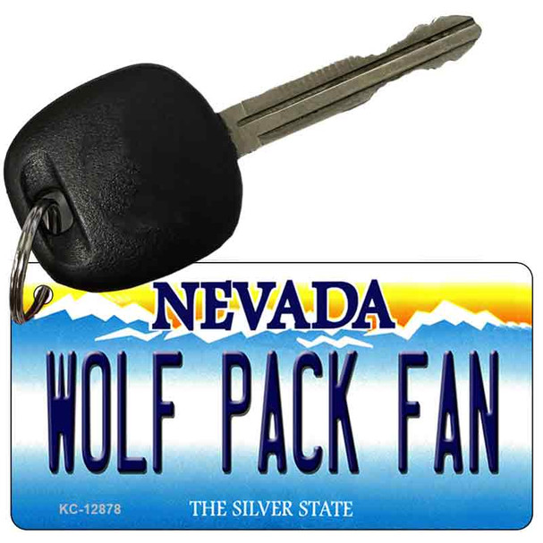 Wolf Pack Fan Novelty Metal Key Chain KC-12878