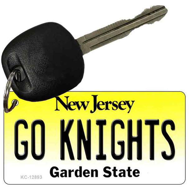 Go Knights Novelty Metal Key Chain KC-12893