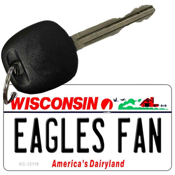 Eagles Fan Novelty Metal Key Chain KC-13119