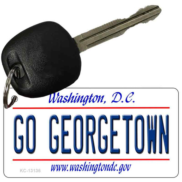 Go Georgetown Novelty Metal Key Chain KC-13136