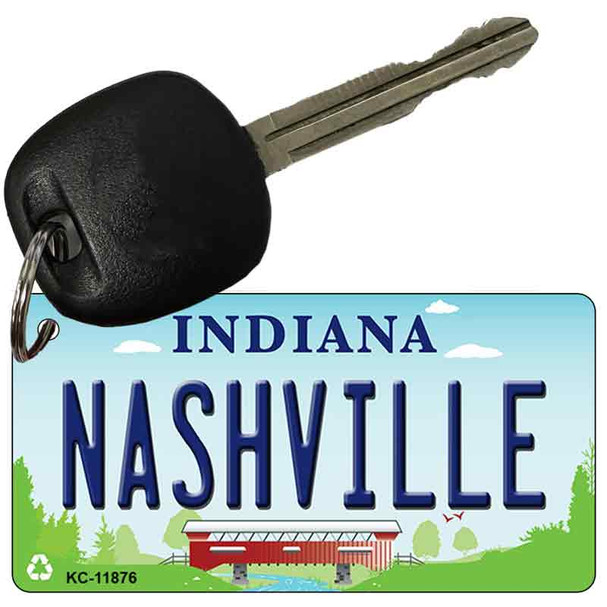 Indiana Nashville Novelty Metal Key Chain KC-11876