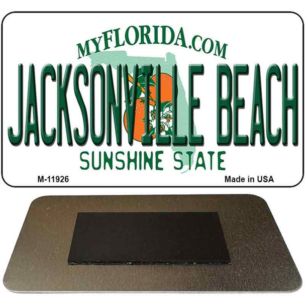 Florida Jacksonville Beach Novelty Metal Magnet M-11926