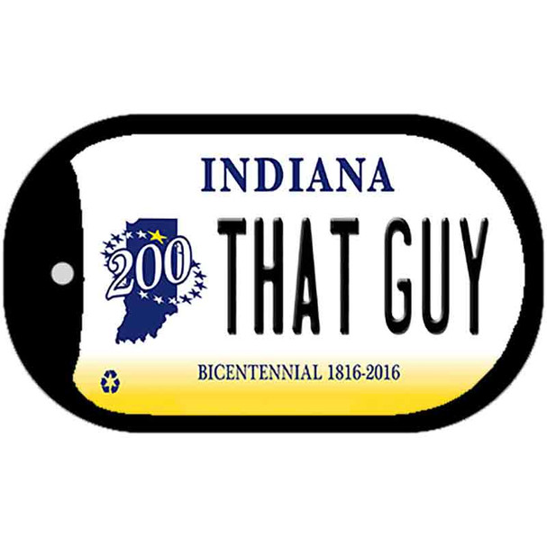 Indiana That Guy Novelty Metal Dog Tag Necklace DT-6399
