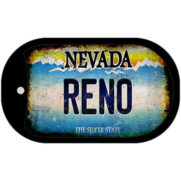 Nevada Reno Novelty Metal Dog Tag Necklace DT-12068