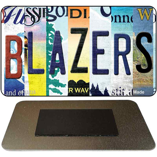 Blazers Strip Art Novelty Metal Magnet M-13235