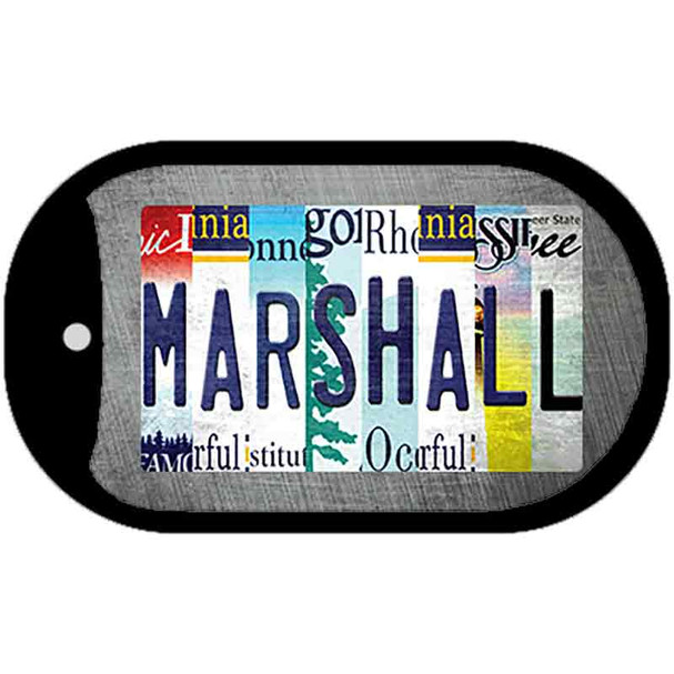 Marshall Strip Art Novelty Metal Dog Tag Necklace DT-13285