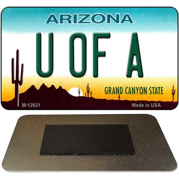 Univ of Arizona Novelty Metal Magnet M-12621