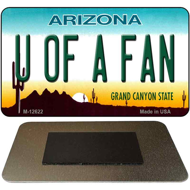 Univ of Arizona Fan Novelty Metal Magnet M-12622