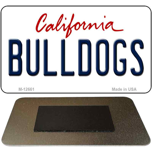 Bulldogs Novelty Metal Magnet M-12661