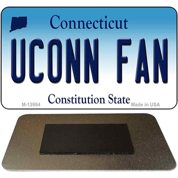 UConn Fan Novelty Metal Magnet M-12694