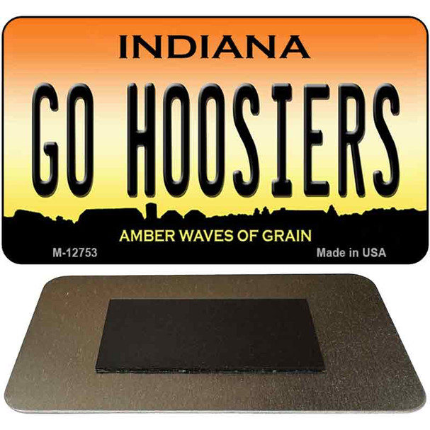 Go Hoosiers Novelty Metal Magnet M-12753