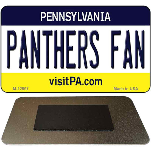 Panthers Fan Novelty Metal Magnet M-12997