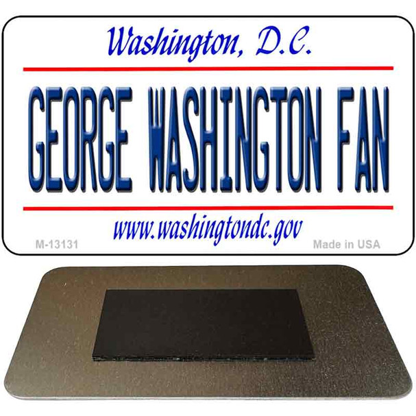 George Washington Fan Novelty Metal Magnet M-13131