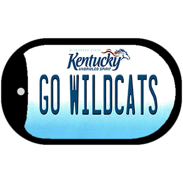 Go Wildcats Novelty Metal Dog Tag Necklace DT-12791