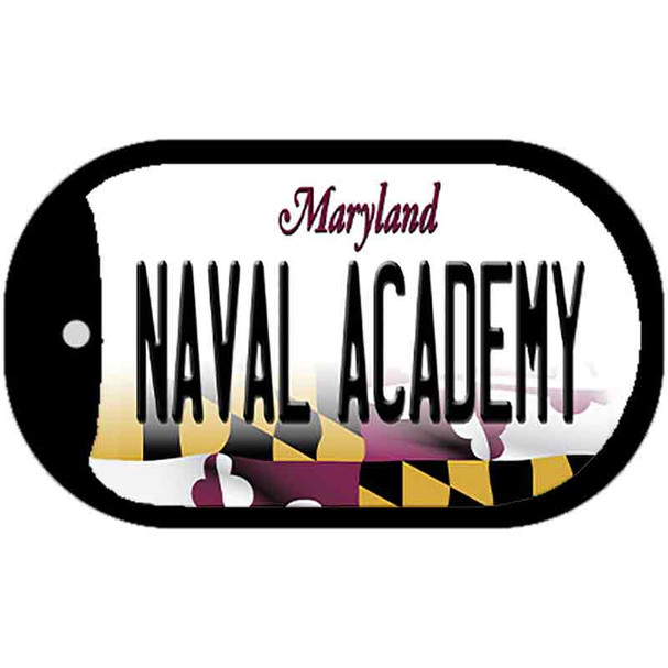 Naval Academy Novelty Metal Dog Tag Necklace DT-12808