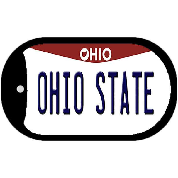 Ohio State Novelty Metal Dog Tag Necklace DT-12963