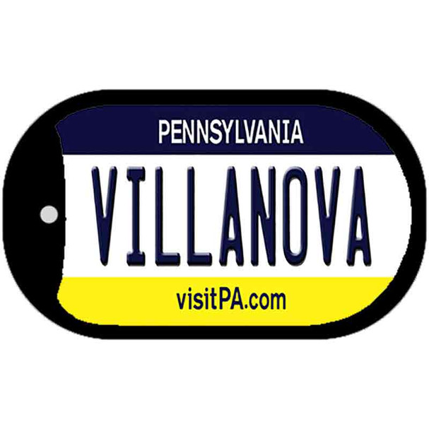 Villanova Novelty Metal Dog Tag Necklace DT-13003