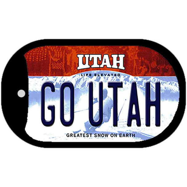 Go Utah Novelty Metal Dog Tag Necklace DT-13069