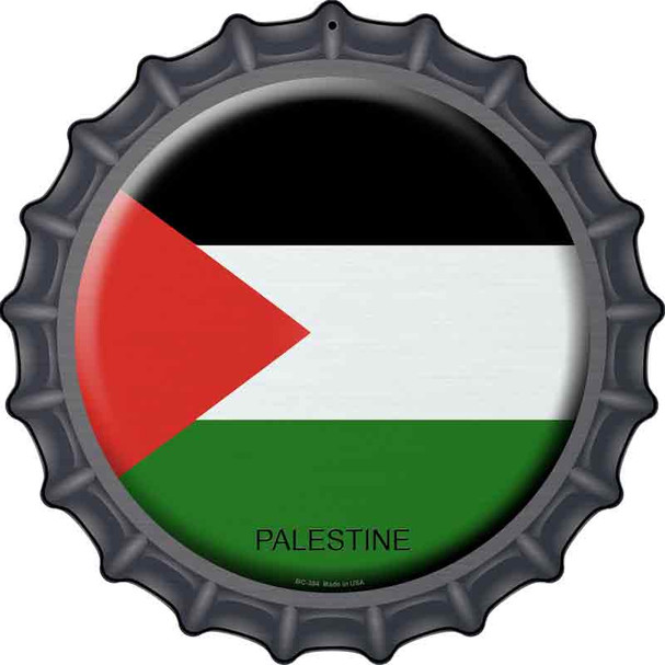 Palestine Novelty Metal Bottle Cap Sign BC-384