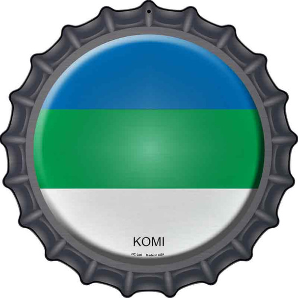 Komi Novelty Metal Bottle Cap Sign BC-320