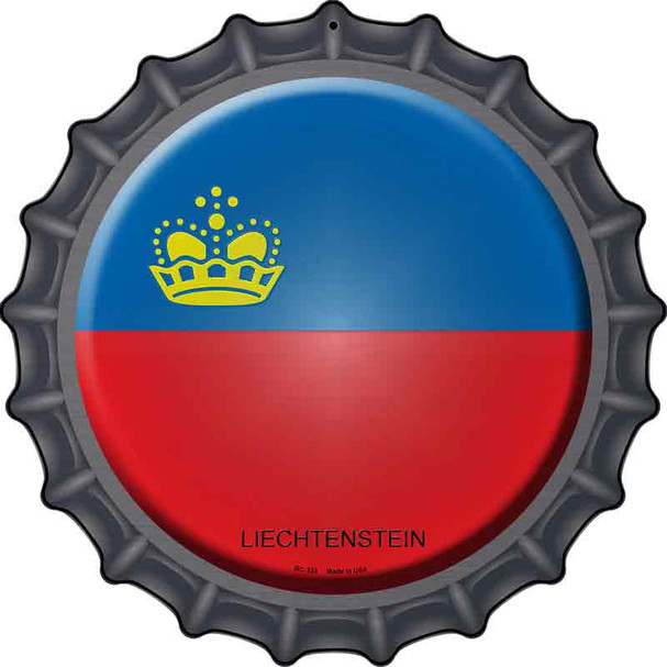 Liechtenstein Novelty Metal Bottle Cap Sign BC-333