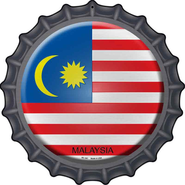 Malaysia Novelty Metal Bottle Cap Sign BC-341