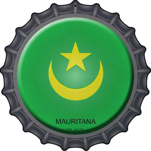 Mauritana Novelty Metal Bottle Cap Sign BC-348