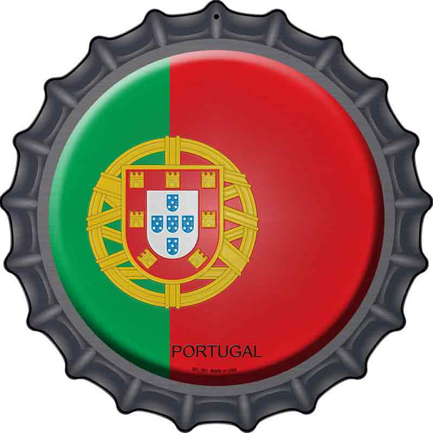 Portugal Novelty Metal Bottle Cap Sign BC-391