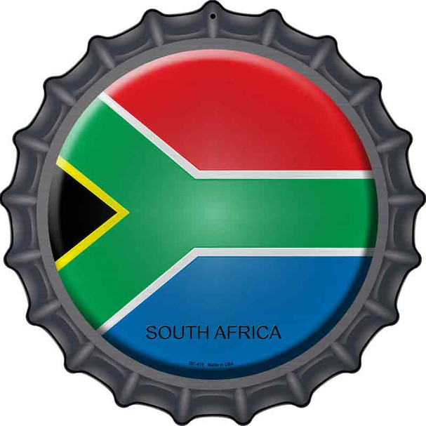South Africa Novelty Metal Bottle Cap Sign BC-419