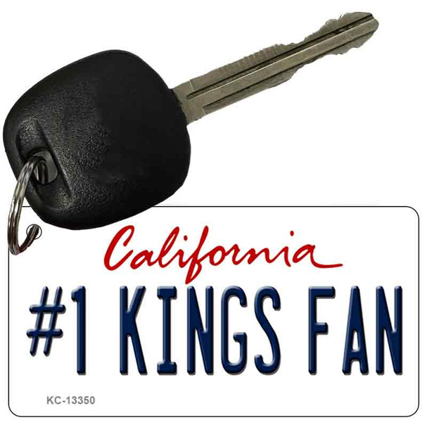 Number 1 Kings Fan Novelty Metal Key Chain KC-13350