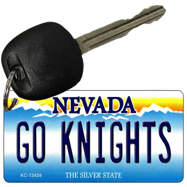 Go Golden Knights Novelty Metal Key Chain KC-13439