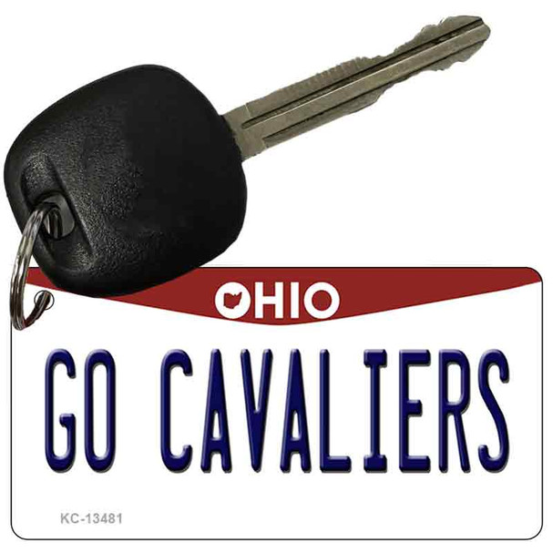 Go Cavaliers Novelty Metal Key Chain KC-13481