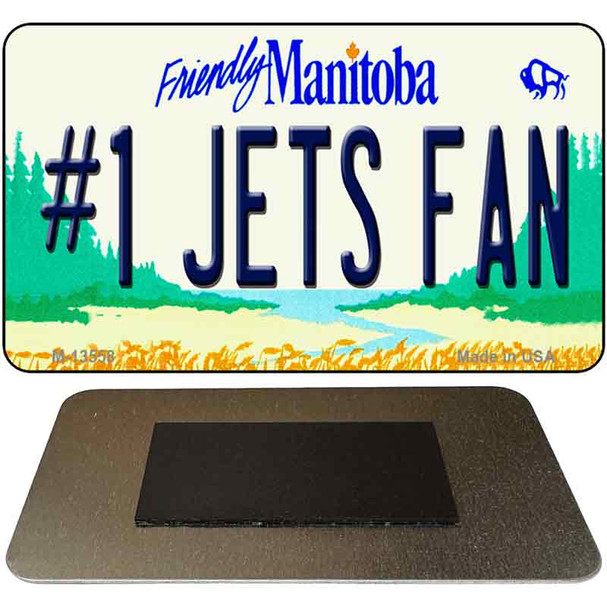 Number 1 Jets Fan Novelty Metal Magnet M-13558