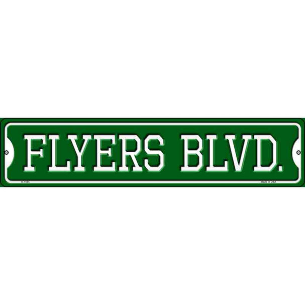 Flyers Blvd Novelty Metal Street Sign